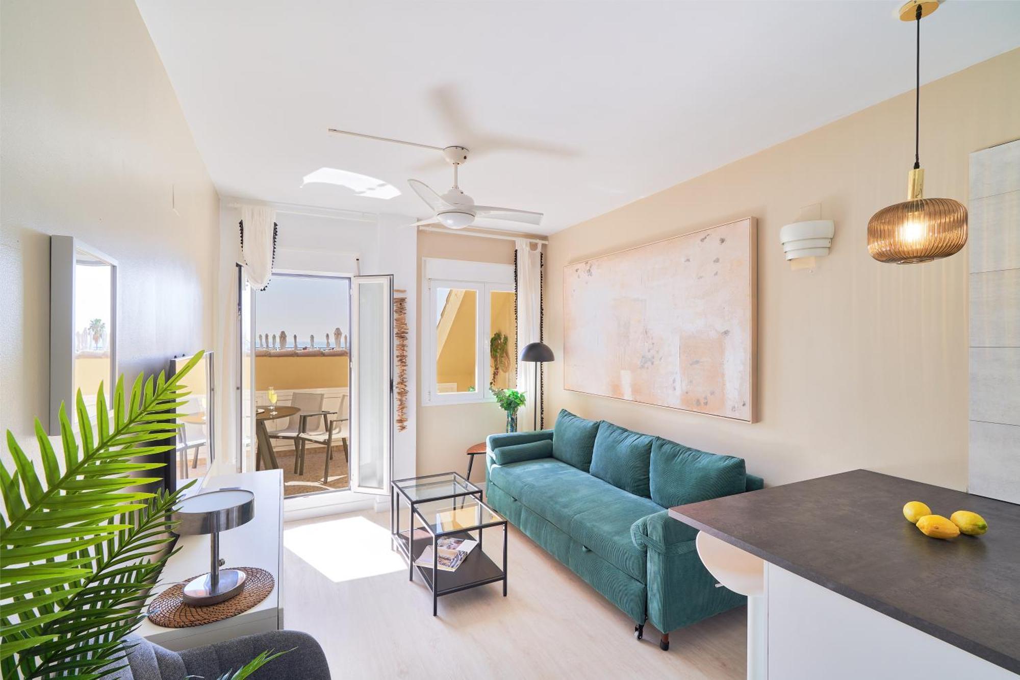 Perfect Beach Location With Roof Terrace Fuengirola Ngoại thất bức ảnh